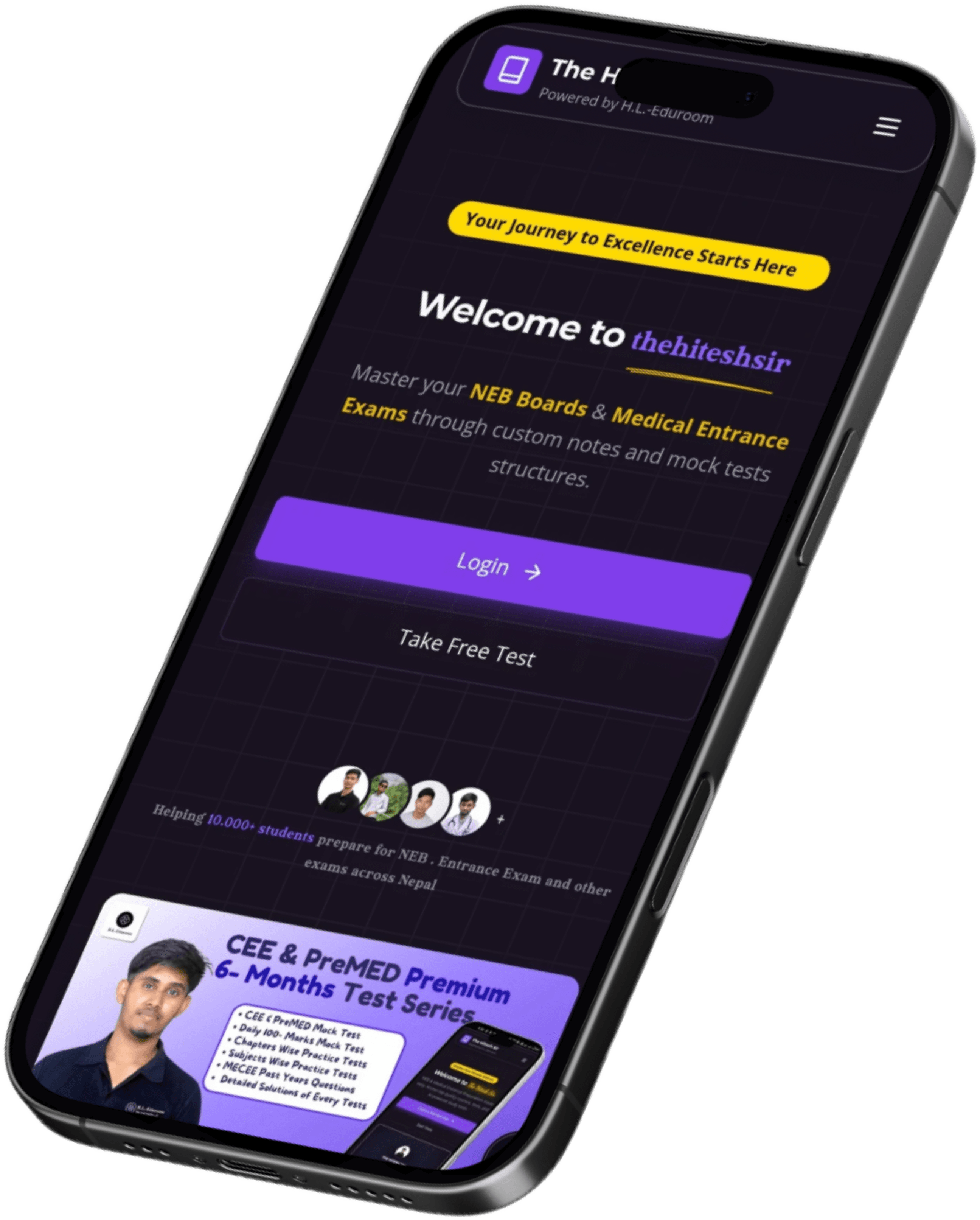 Application Dashboard Mockup Backdrop